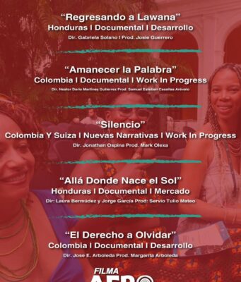 Conoce los proyectos «FILMA AFRO 2025»