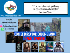 Master Class. «El acting cinematográfico y su relación con el director» con Diego Rendón. Inscríbete.